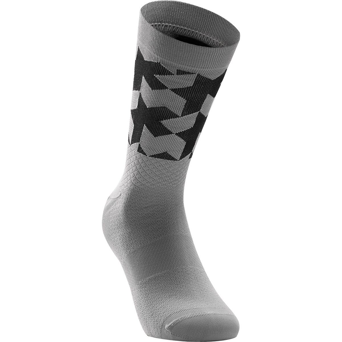 Image of Assos Monogram EVO Sock Gerva Grey, 0