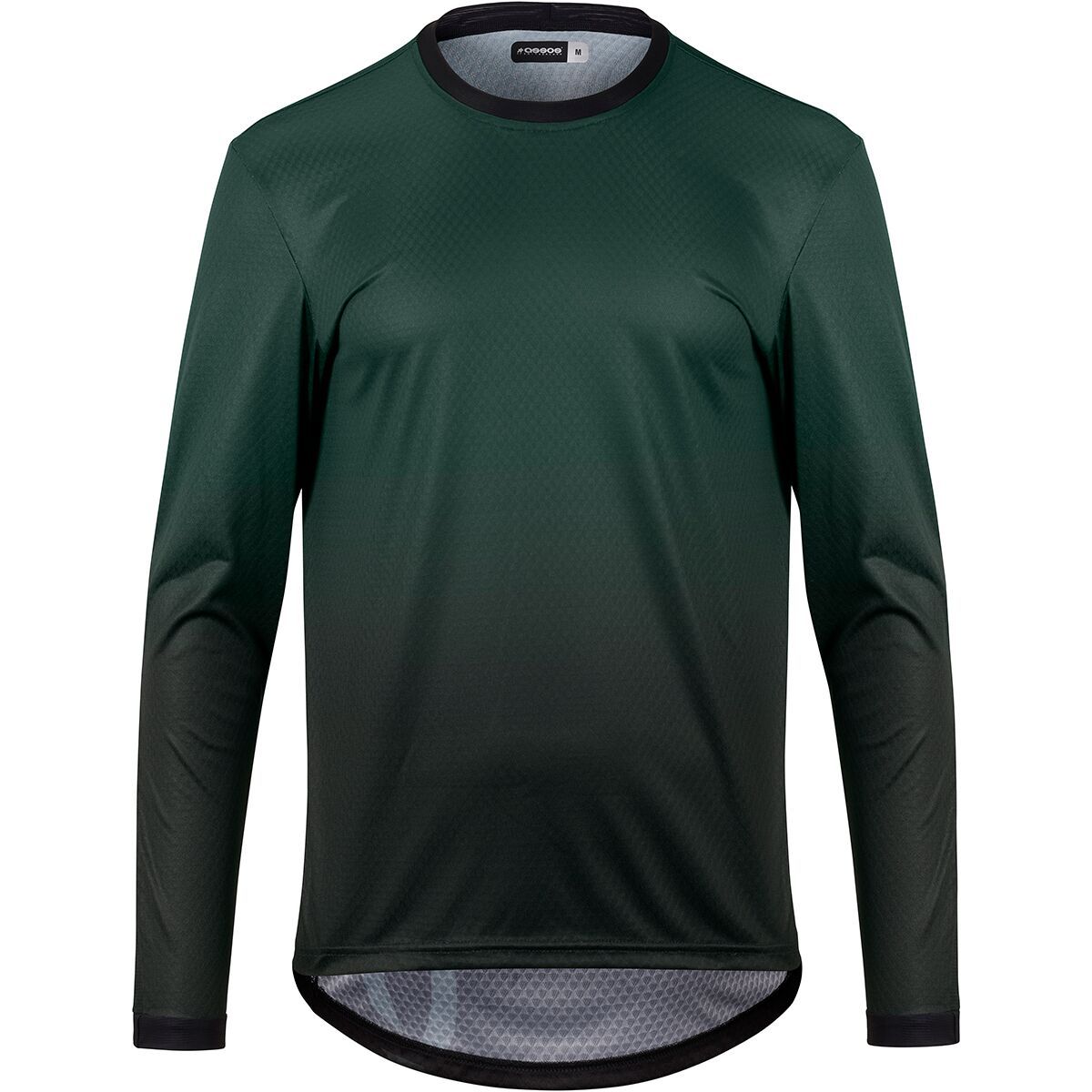 Assos Trail T3 Long-Sleeve Jersey - Men's schwarzwaldGreen, L