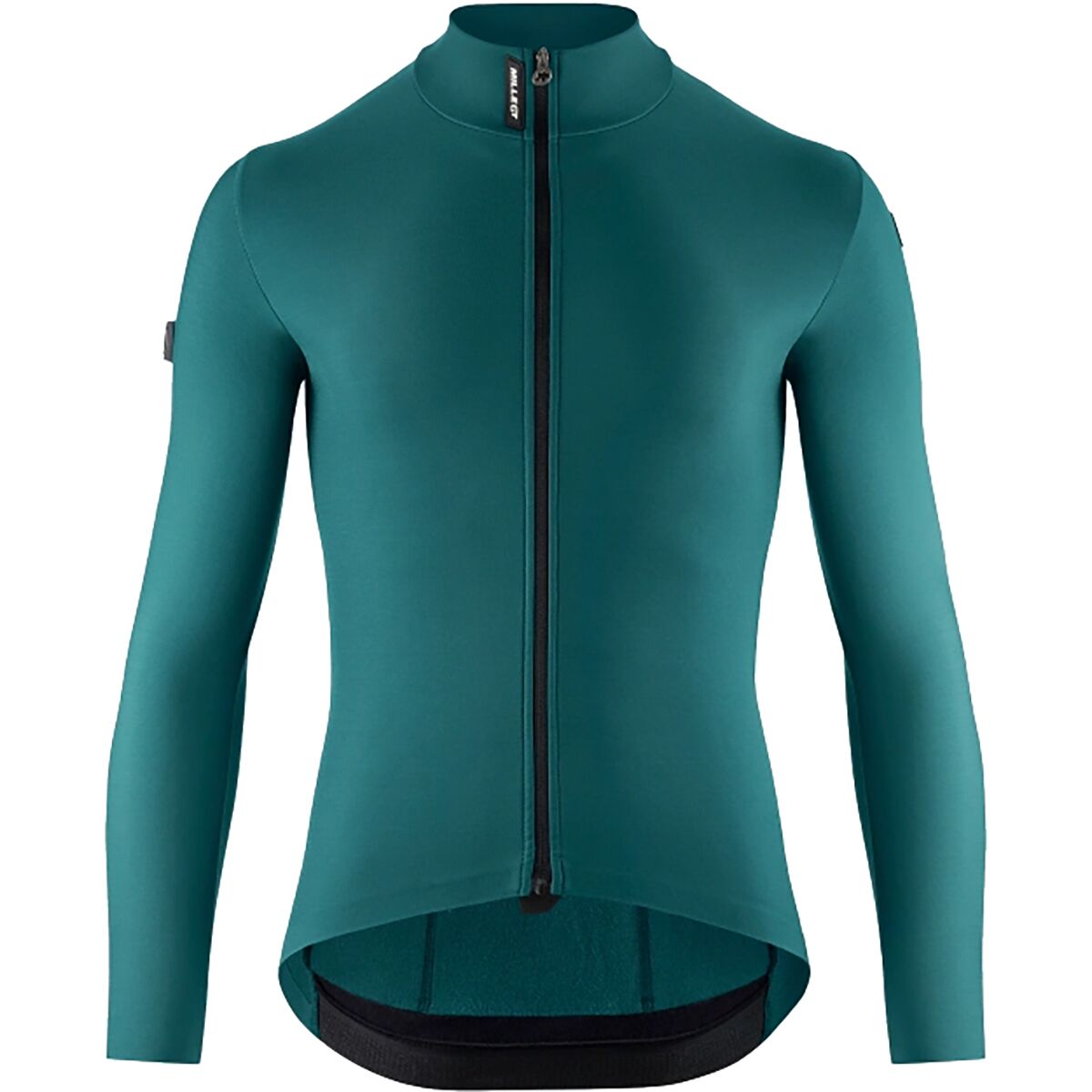 Image of Assos MILLE GT Spring/Fall Long-Sleeve Jersey C2 - Men's Foundation Green, M
