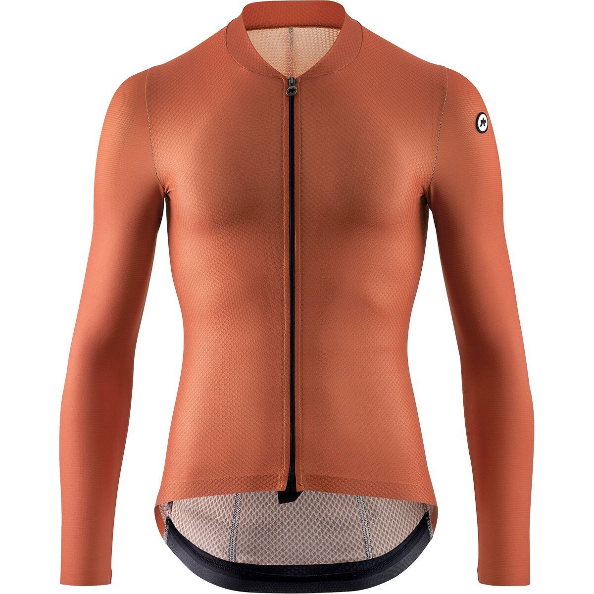Image of Assos MILLE GT Drylite Long-Sleeve Jersey - Men's Rusty Brown, L