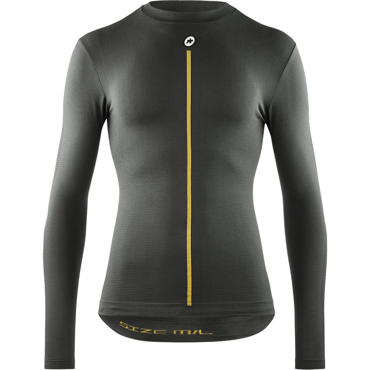 Image of Assos Spring Fall Long-Sleeve Skin Layer P1 - Men's Anthracite Grey, 0