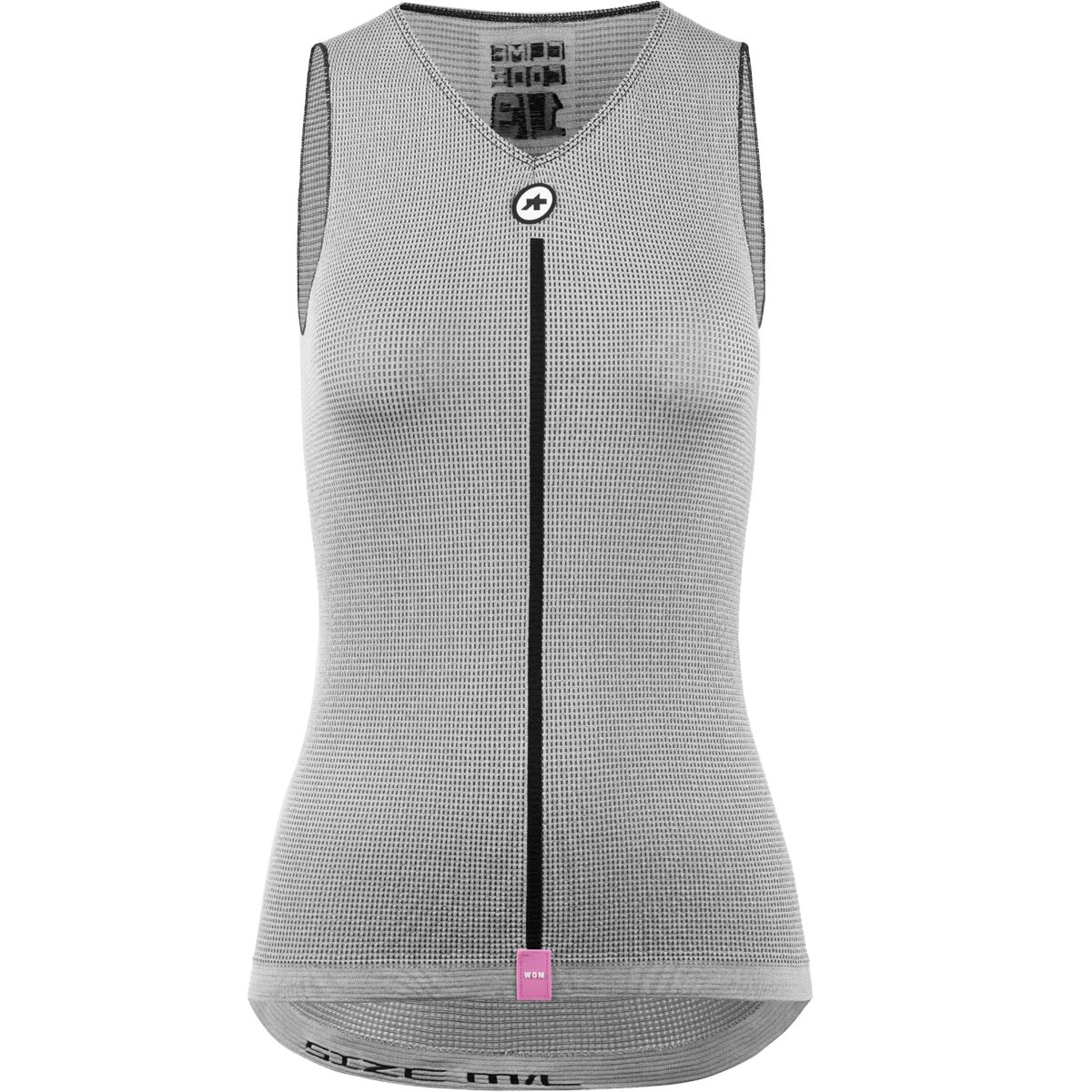 Image of Assos Summer Sleeveless Skin Layer P1 - Women's Grey Series, I