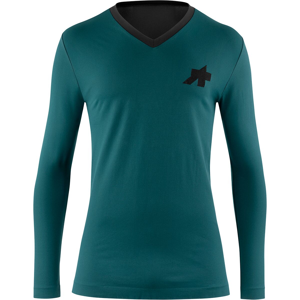 Image of Assos TACTICA Long-Sleeve Tech T-Shirt T5 - Men's Foundation Green, I