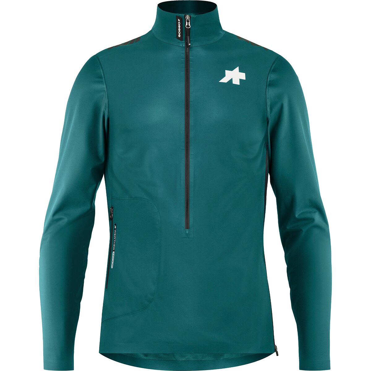 Image of Assos TACTICA Rain Jacket T5 - Men's Foundation Green, M