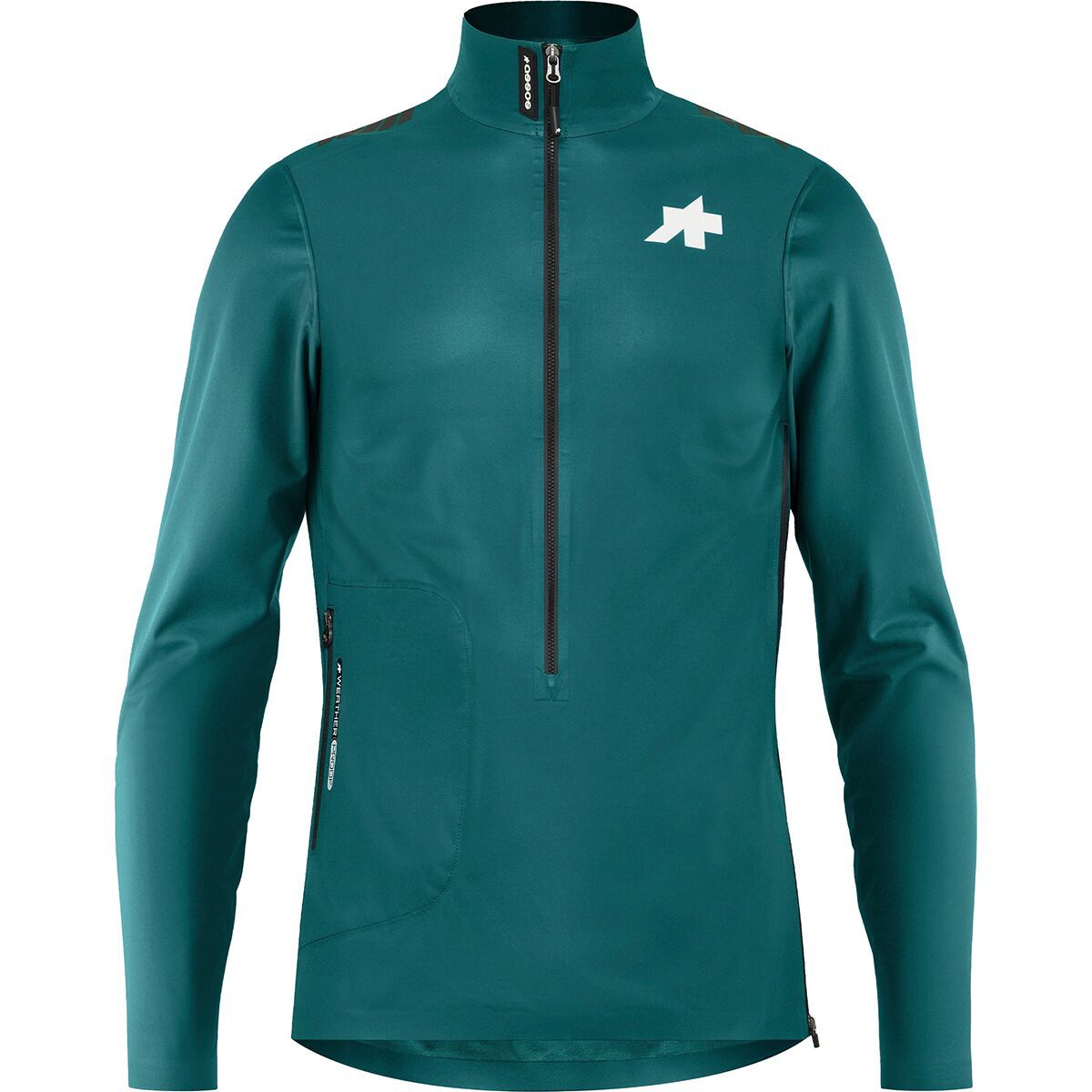 Image of Assos TACTICA Rain Jacket T5 - Men's Foundation Green, M