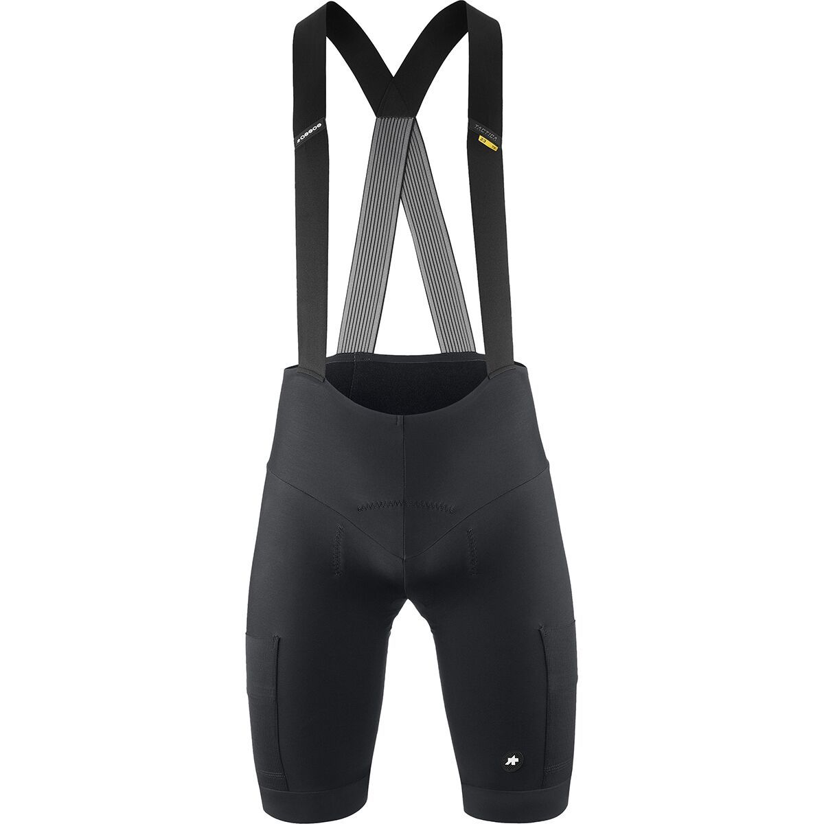 Image of Assos TACTICA Spring Fall 2/3 Bib Shorts T5 - Men's Black Series, L