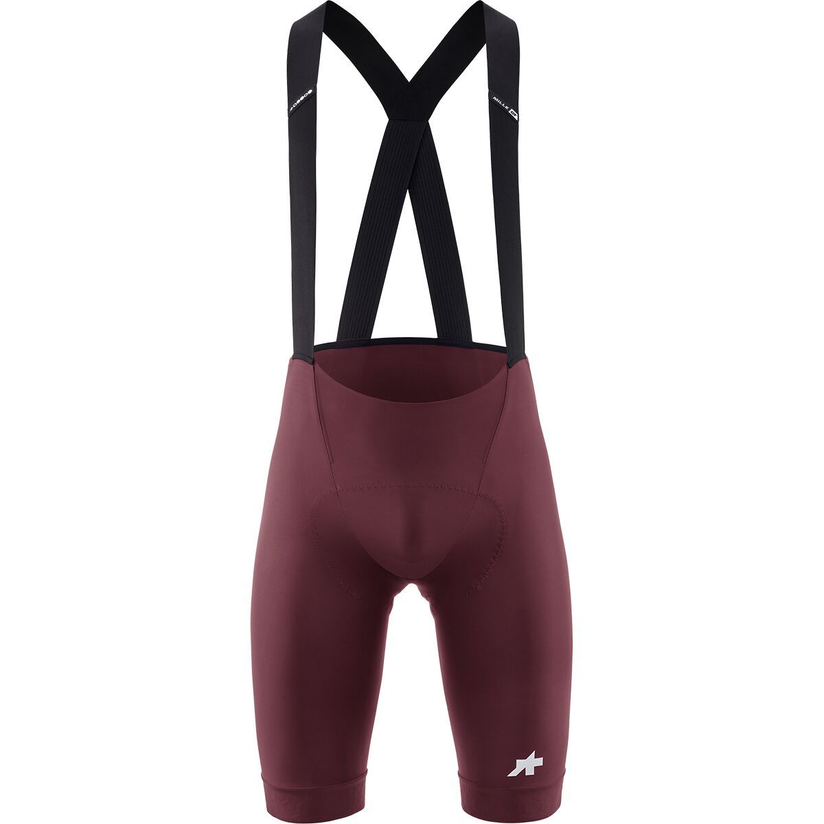 Image of Assos MILLE GT Bib Shorts S11 - Men's Burgundy Red, S
