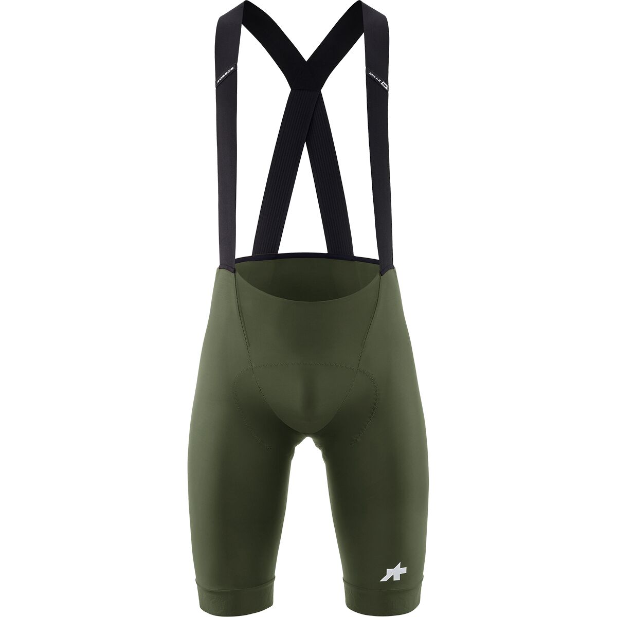 Image of Assos Mille S11 GT Bib Short - Men's Moss Green, M
