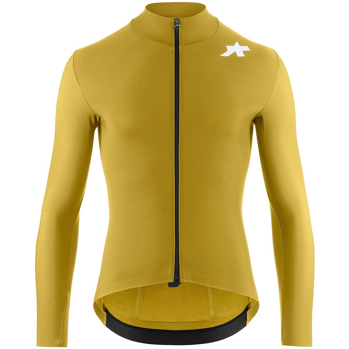 Image of Assos MILLE GT Spring Fall Long-Sleeve Jersey S11 - Men's Golden Yellow, M