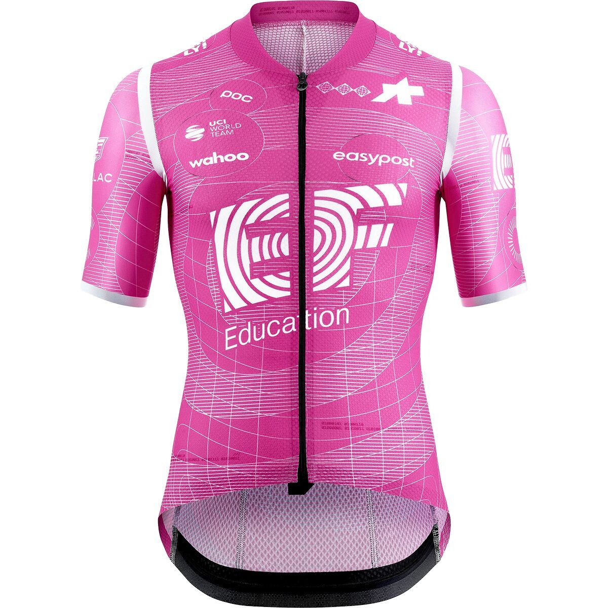 Image of Assos Mille GT S11 EVO Team EF Short-Sleeve Jersey - Men's EF Pink, XL