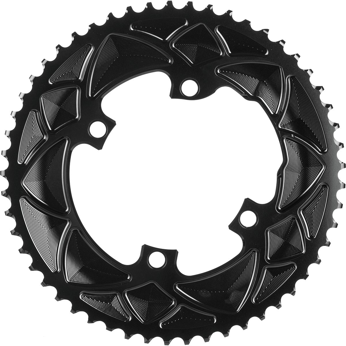 absoluteBLACK absoluteBLACK Shimano Premium Round Road Ring Black, 38t