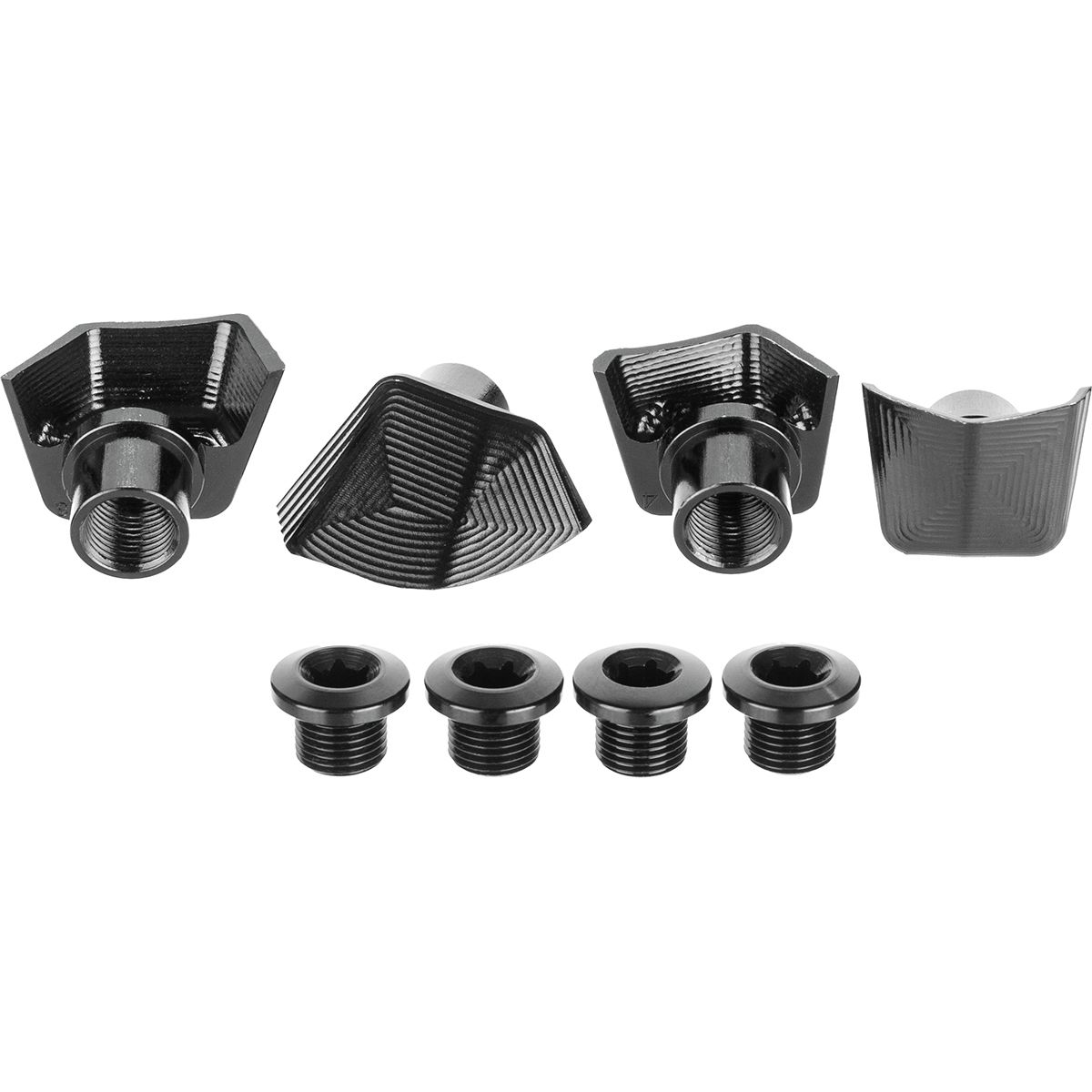 Image of absoluteBLACK Road Bolt Covers Black, Ultegra 6800