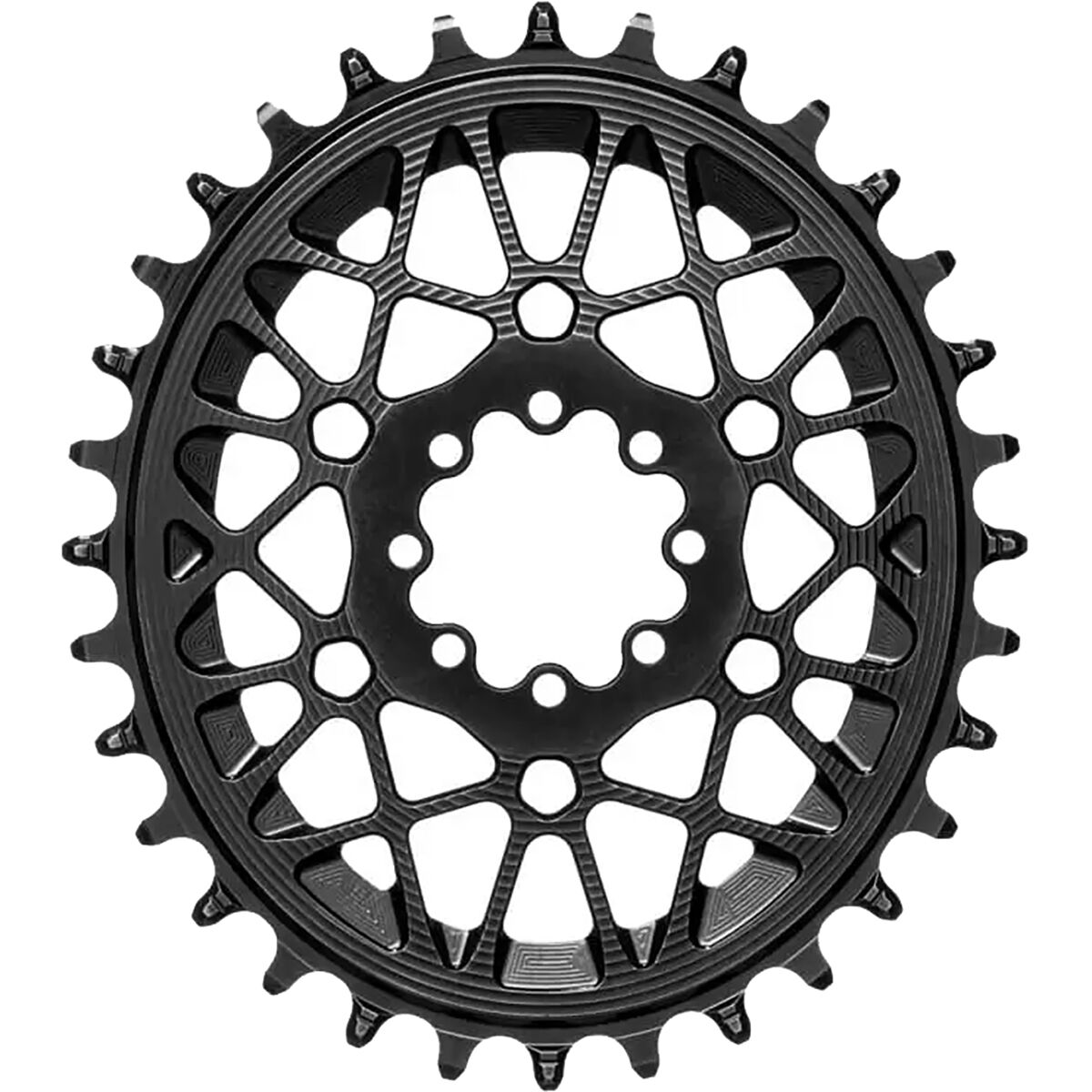 Image of absoluteBLACK Oval SRAM T-Type Chainring Black, 30t