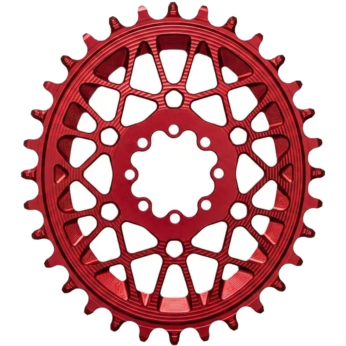 Image of absoluteBLACK Oval SRAM T-Type Chainring Red, 30t