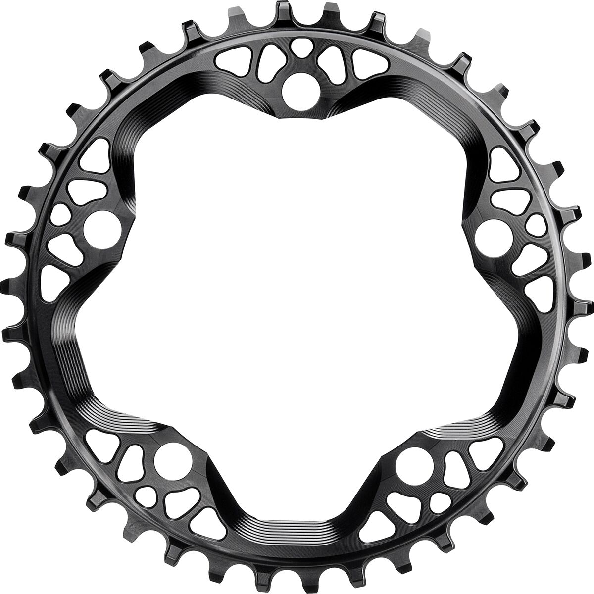 Image of absoluteBLACK 5-bolt Chainring Black, 42t x 110BCD