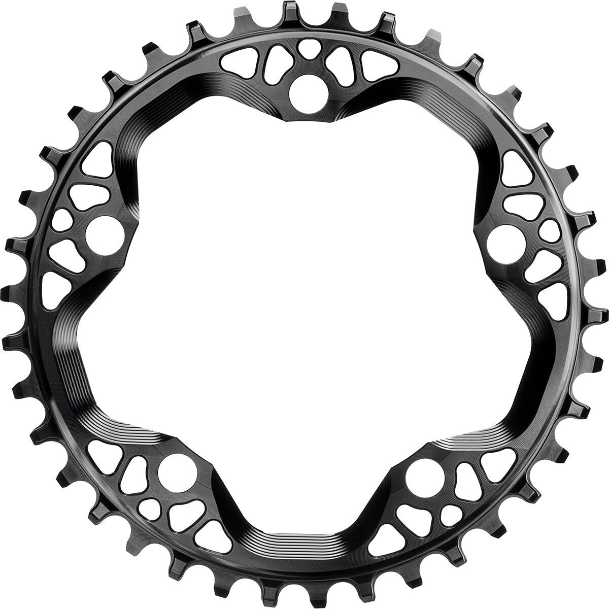 Image of absoluteBLACK 5-bolt Chainring Black, 42t x 130BCD