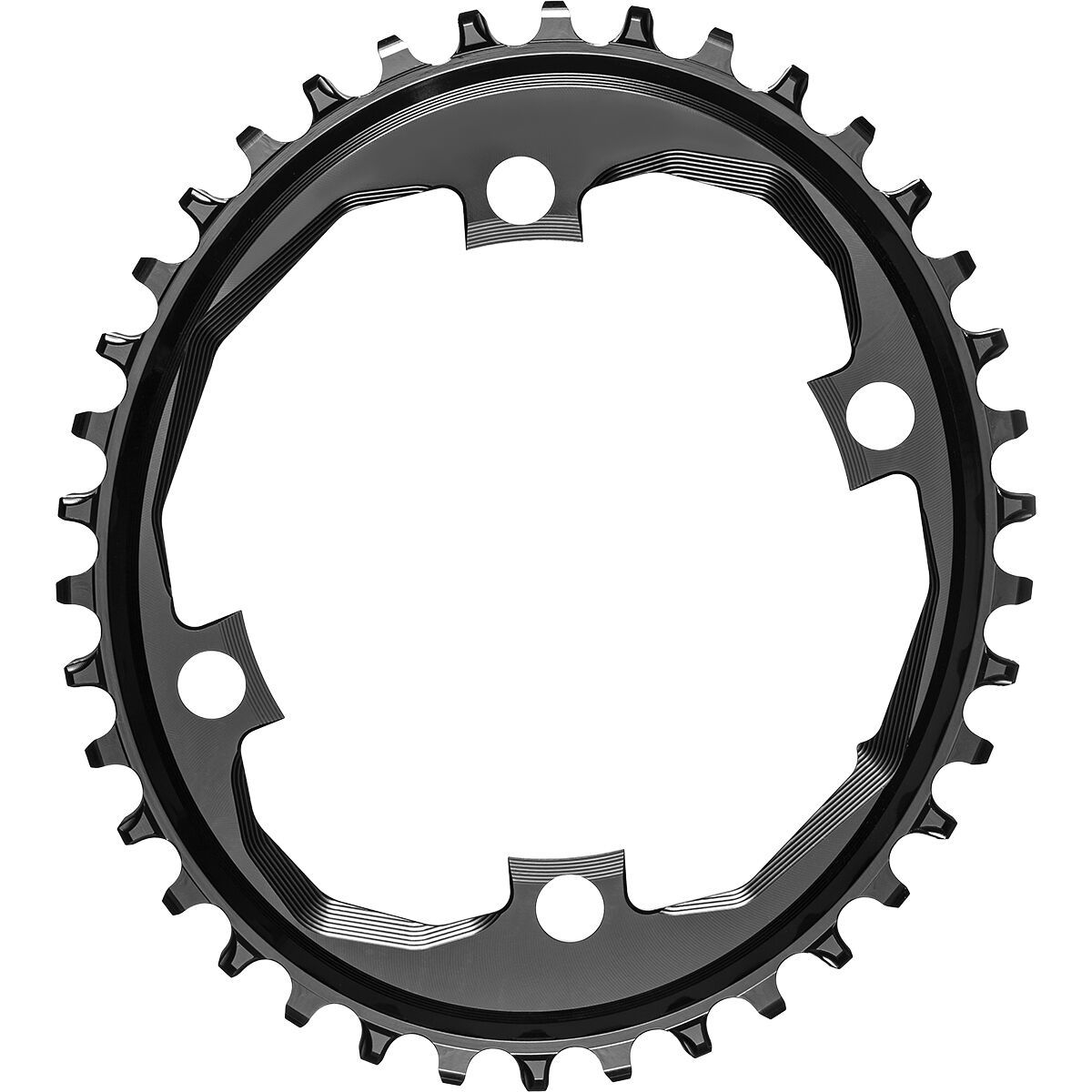Image of absoluteBLACK Sram APEX 1x Oval Chainring Black, 40t