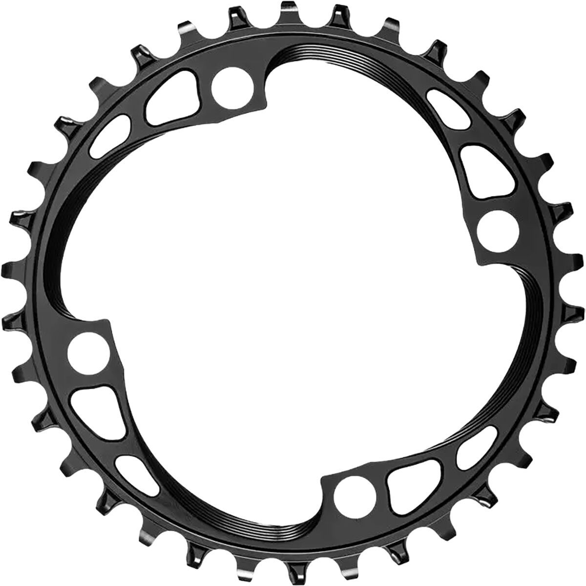 Image of absoluteBLACK 104BCD Narrow/Wide Chainring Black, 34t