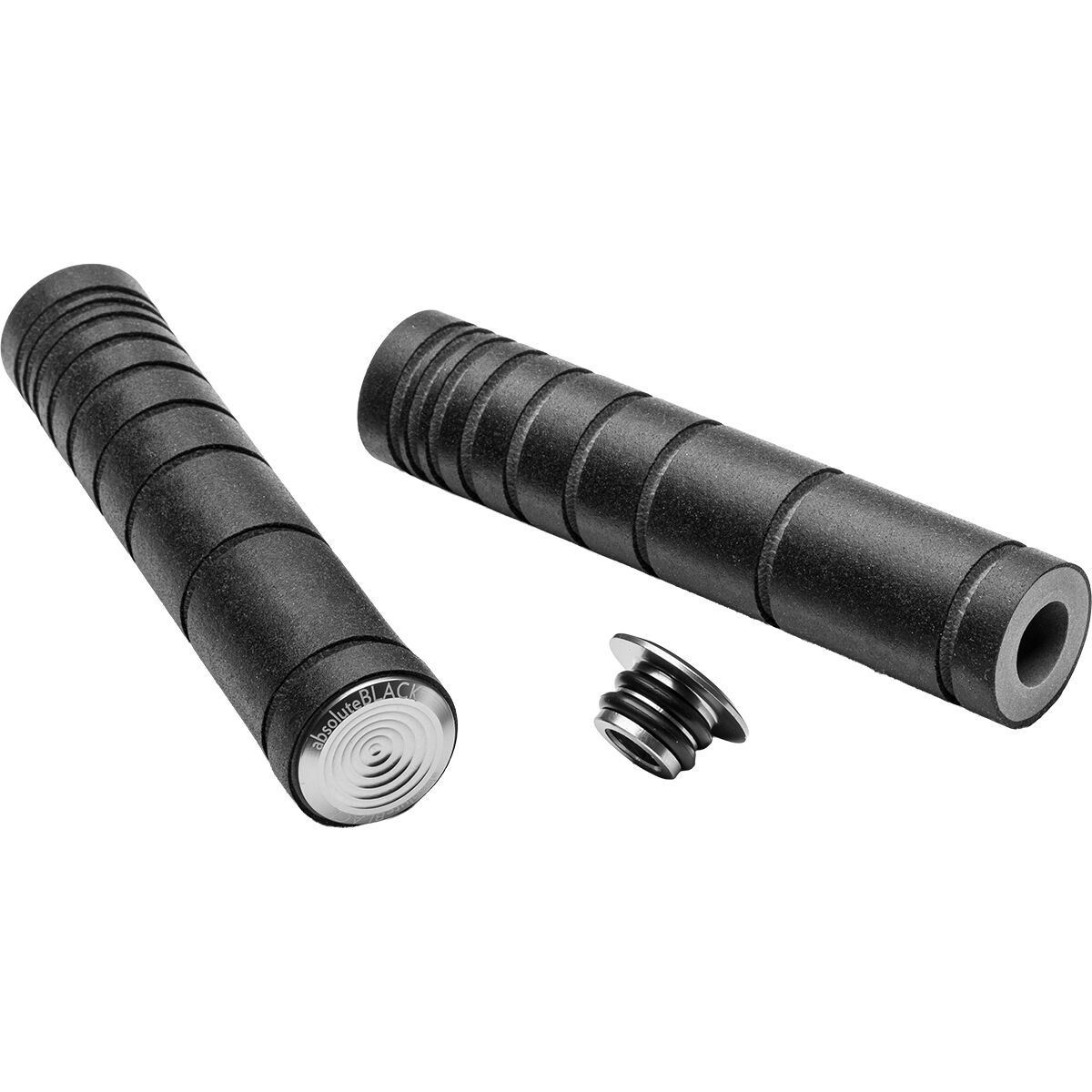Image of absoluteBLACK Aluminum Bar Plugs Grey, One Size