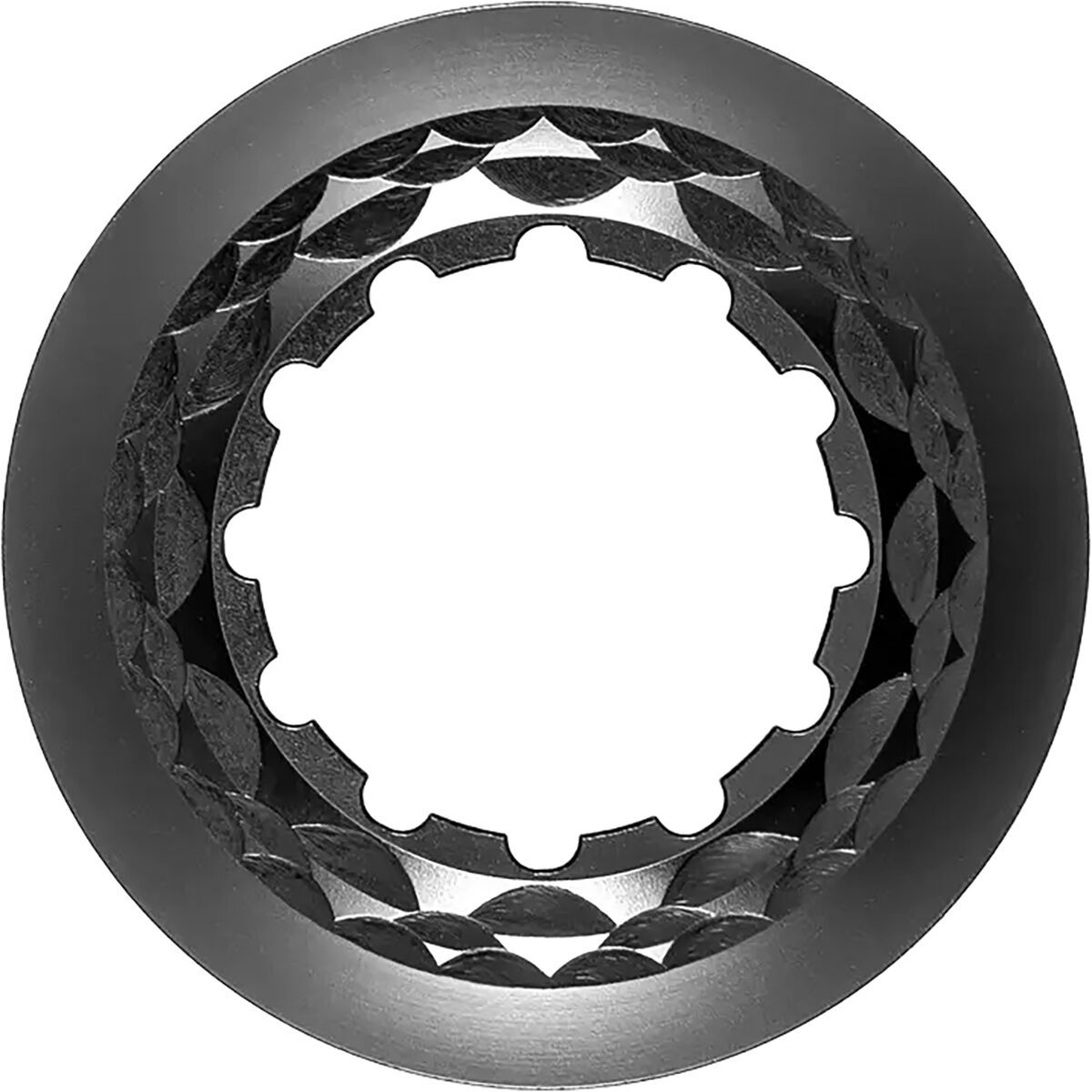 Image of absoluteBLACK Centerlock Lockring Titanium, 12mm