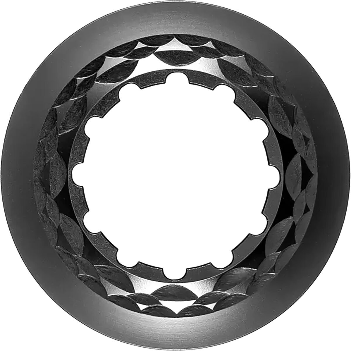 Image of absoluteBLACK Centerlock Lockring Titanium, 15/20mm