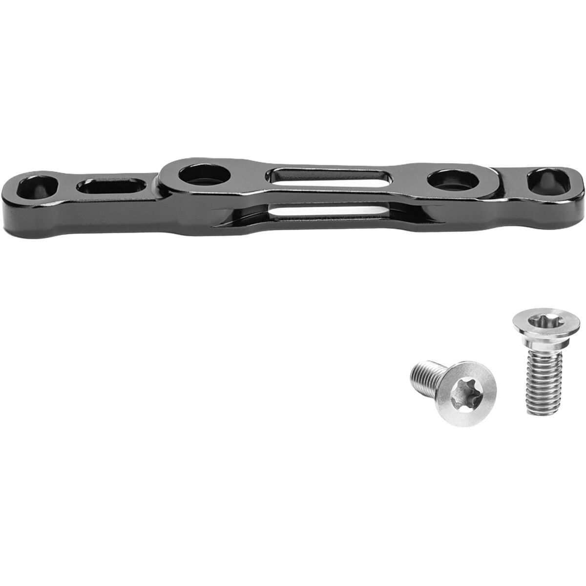 Image of absoluteBLACK Flat-Mount Adaptor Black, Shimano, 160mm