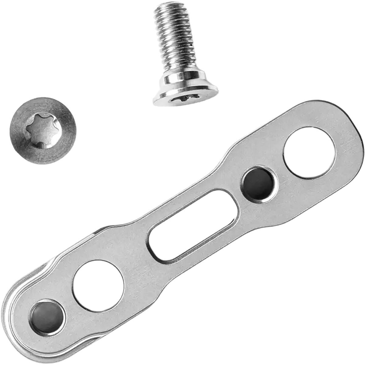 Image of absoluteBLACK Flat-Mount Adaptor Grey, Shimano, 140/160mm
