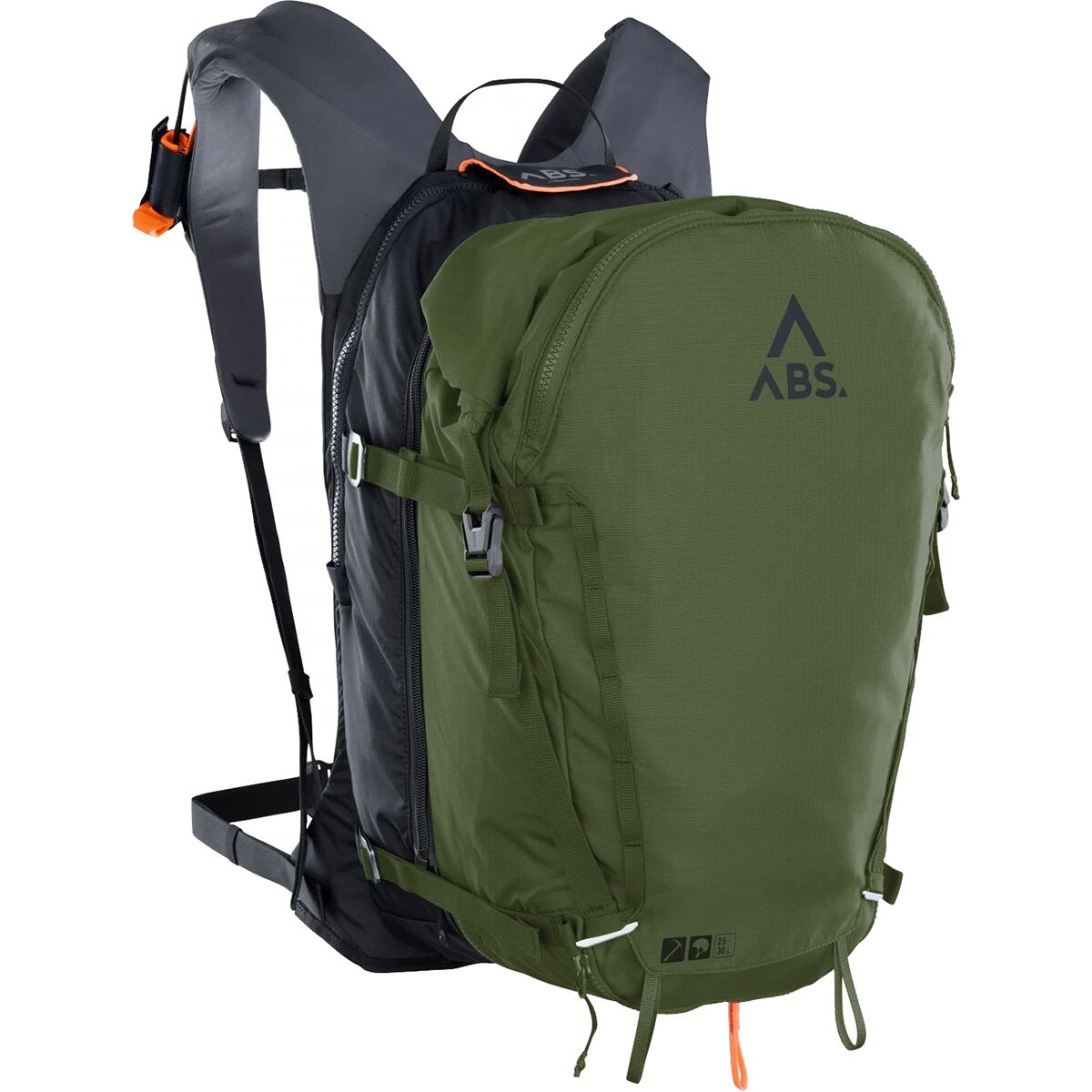 ABS Avalanche Rescue Devices A.Light E Set 25-30L Khaki