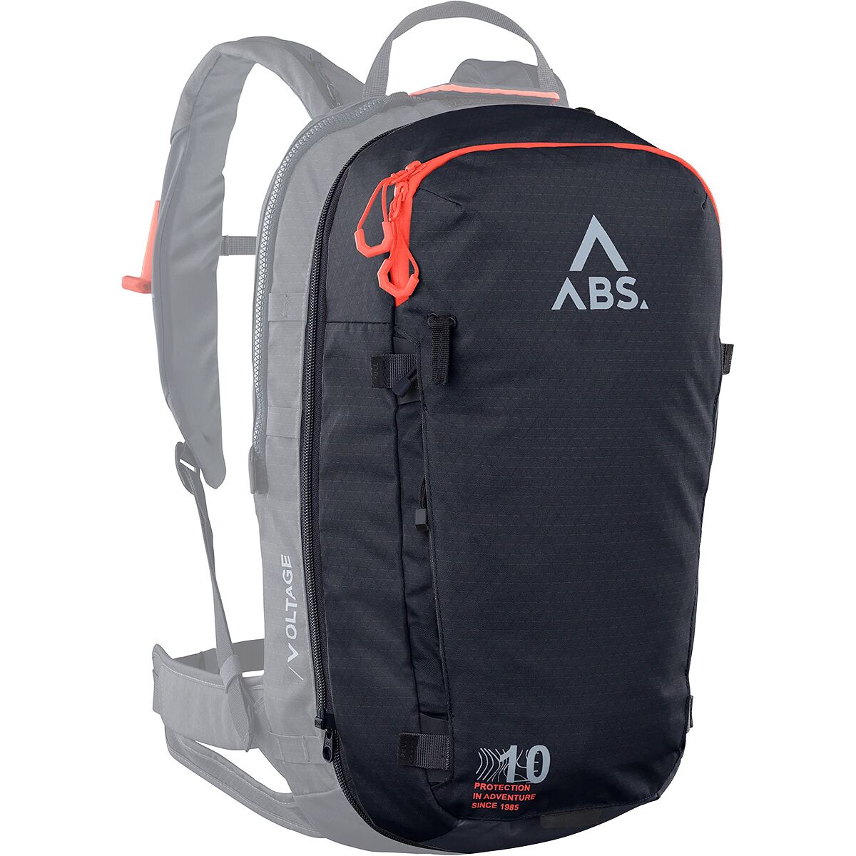 ABS Avalanche Rescue Devices ABS Avalanche Rescue Devices ZipOn 10L Pack Dark Slate, One Size