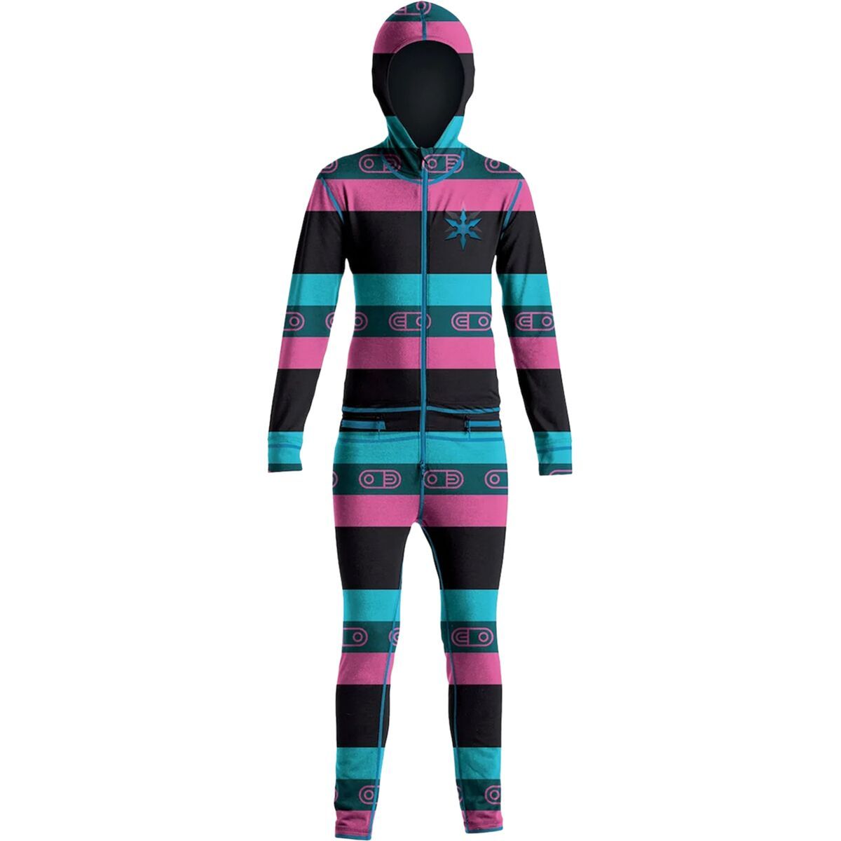 Image of Airblaster Ninja Suit - Kids' Hot Big Stripe, L