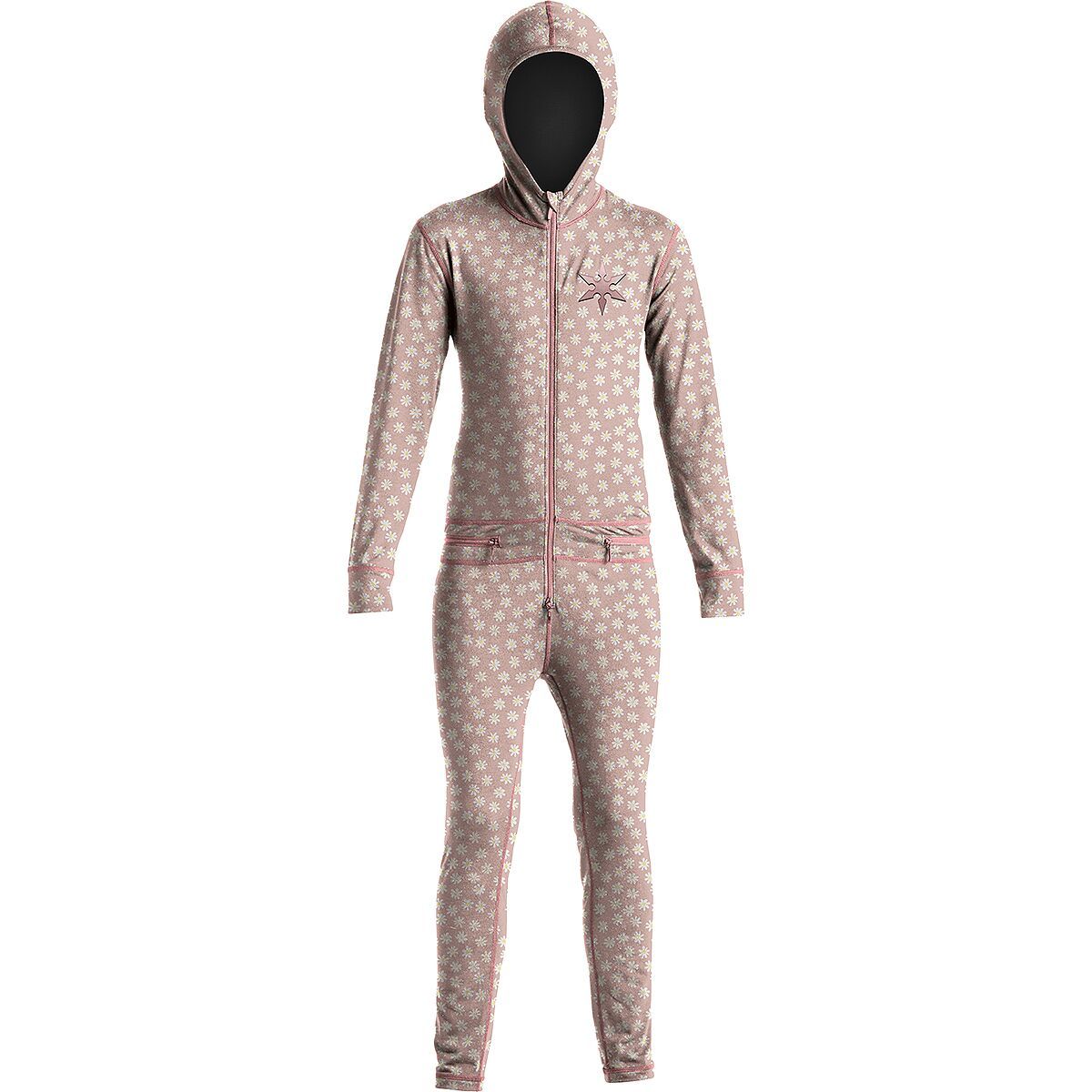 Airblaster Ninja Suit - Kids' Rose Quartz Daisy, L
