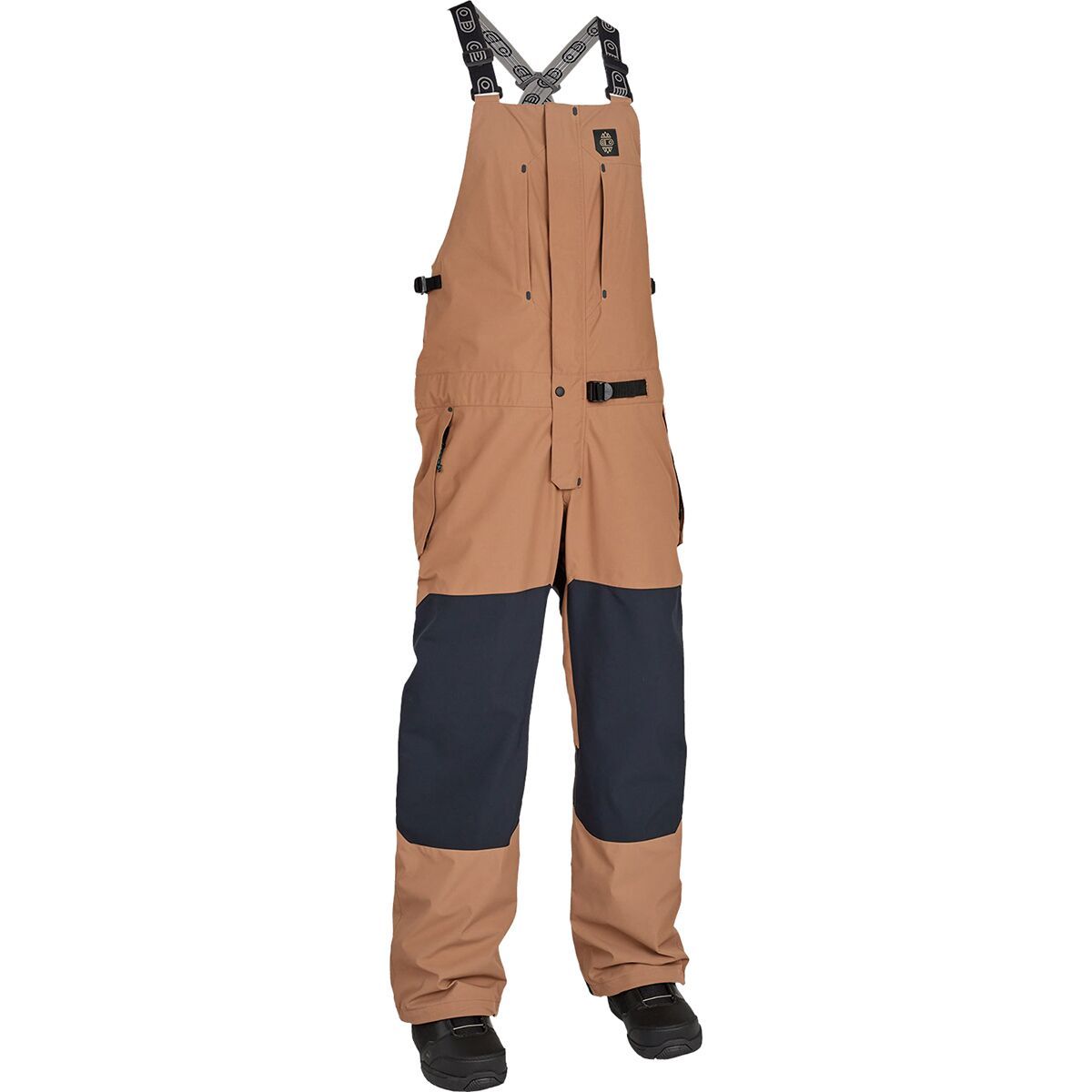 Airblaster Beast Bib - Men's Mocha, L