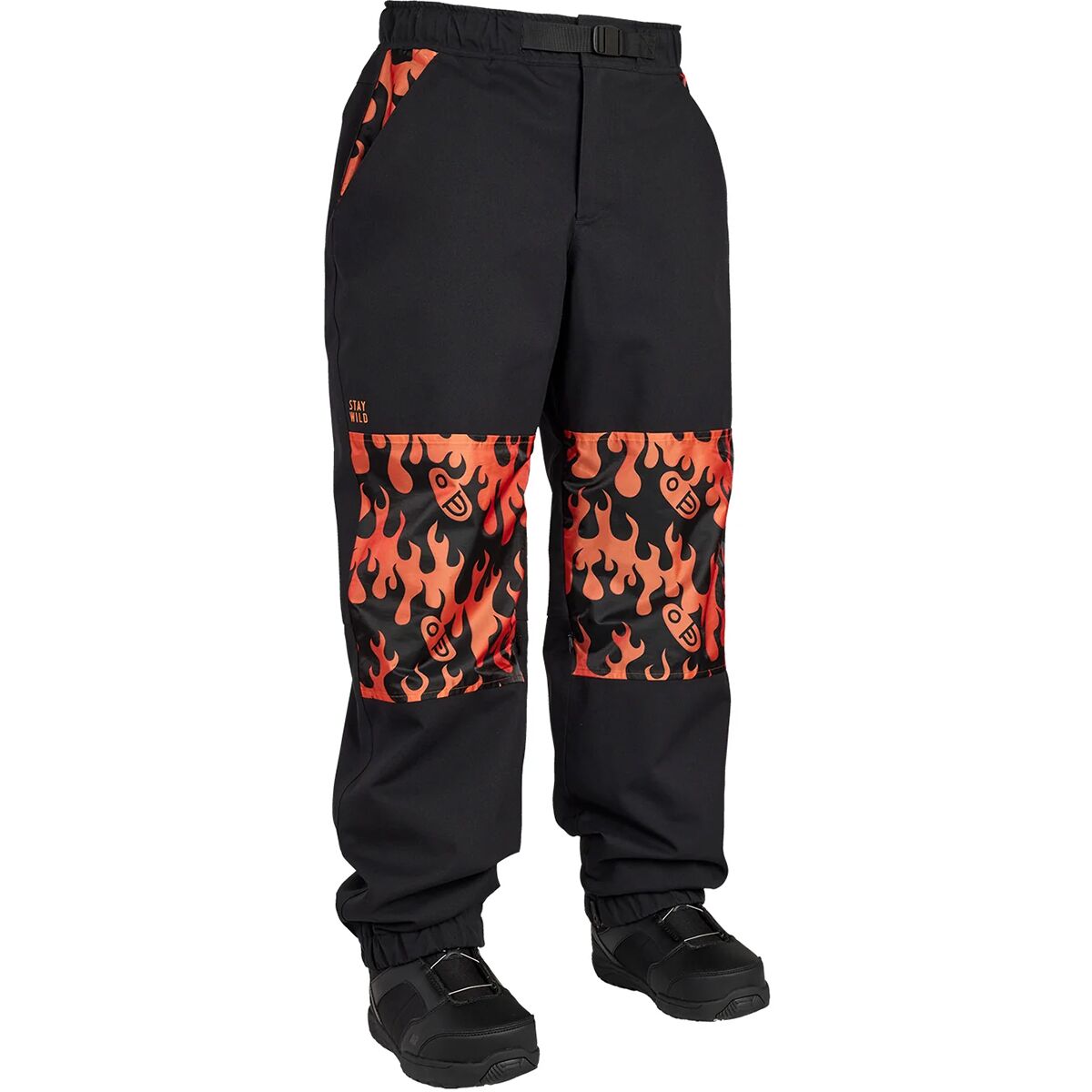 Image of Airblaster Elastic Boss Pant - Men's Flames, L