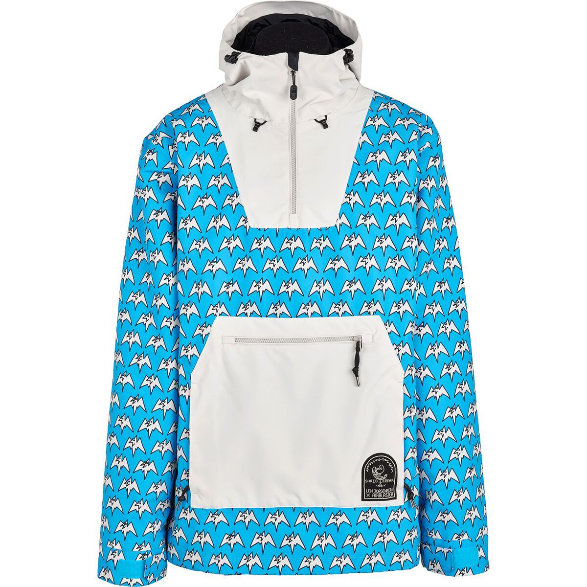 Airblaster Freedom Pullover - Men's Len Sky Terry, S