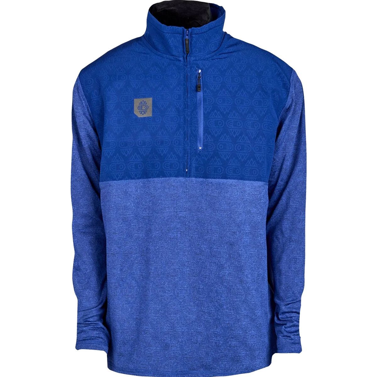 Image of Airblaster Quickstrike 1/4-Zip Jacket - Men's Cobalt, M