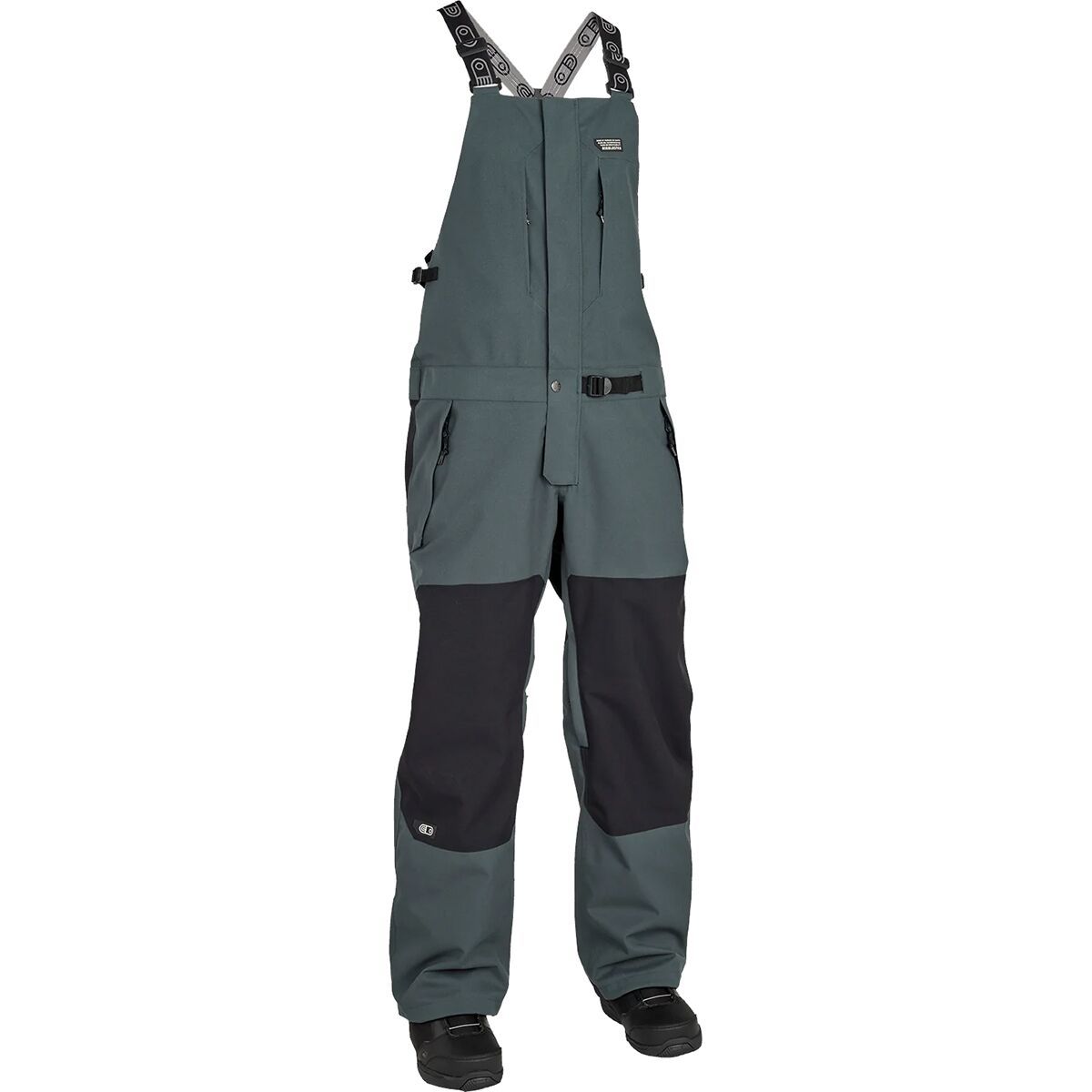 Airblaster Stretch Krill Bib - Men's Night Spruce, XL