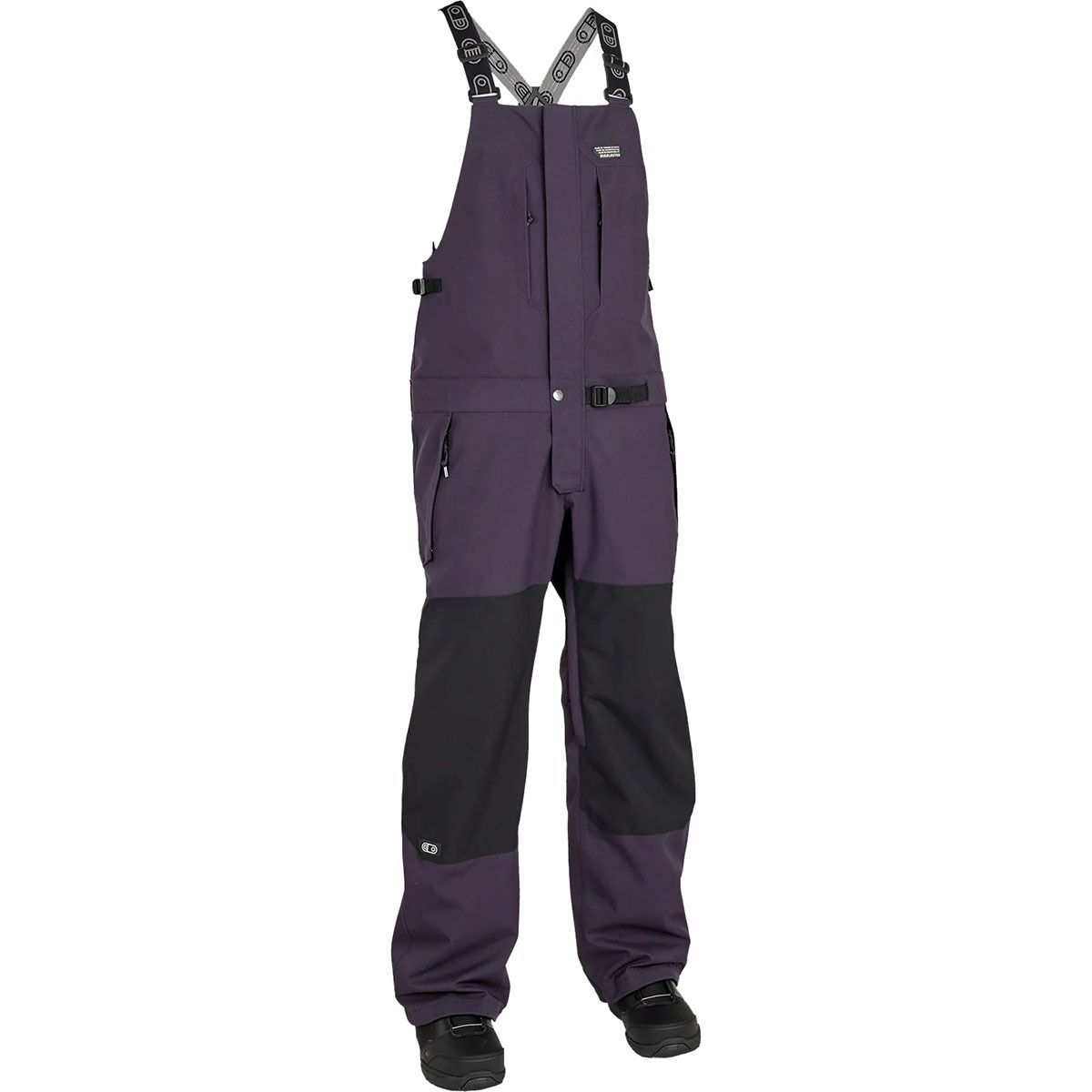 Image of Airblaster Stretch Krill Bib - Men's Vintage Black, M