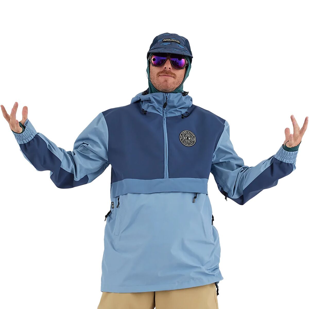 Image of Airblaster Trenchover Jacket - Men's Mist, M