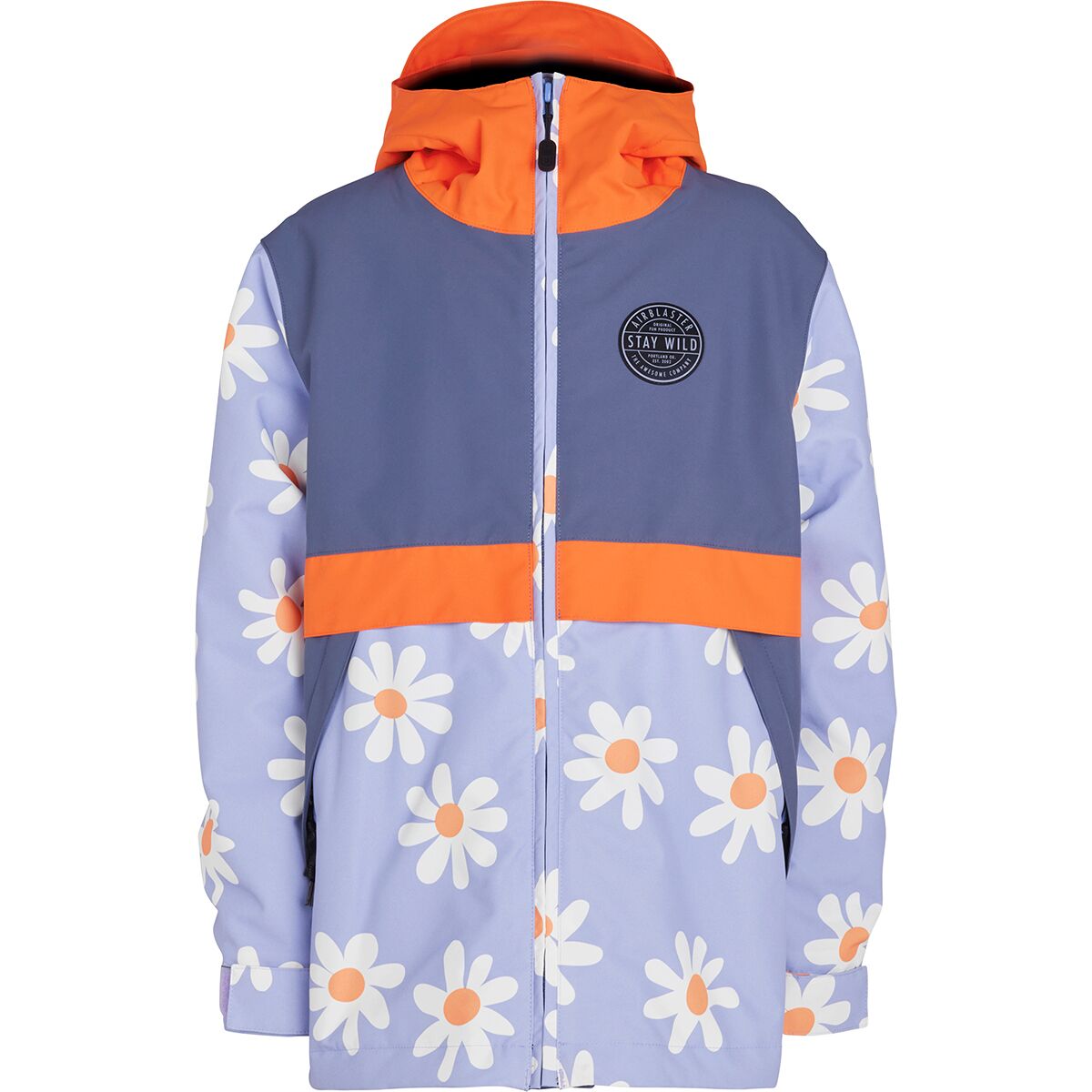 Airblaster Airblaster Trencher Full-Zip Jacket - Kids' Thistle Big Daisy, L