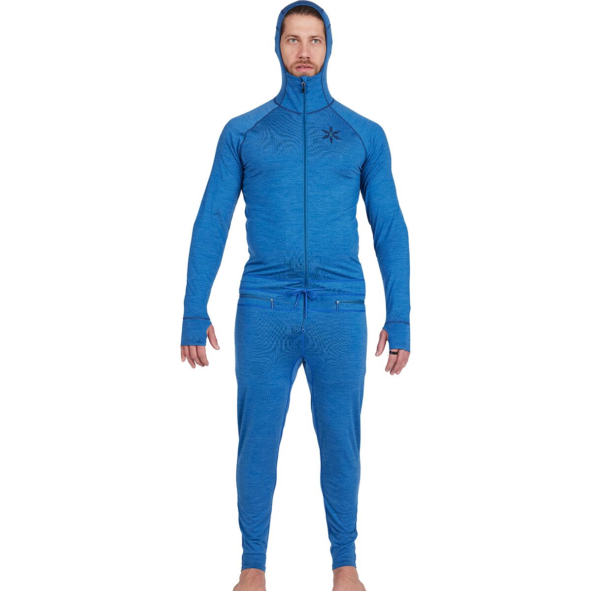 Image of Airblaster Merino Ninja Suit - Men's Blue, XXL