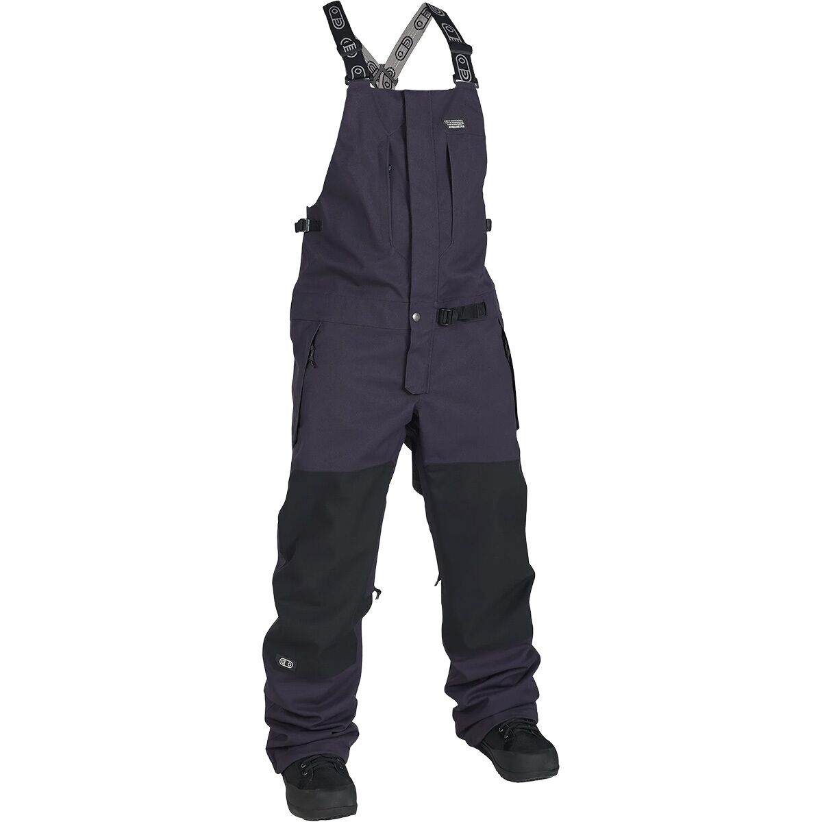 Image of Airblaster Stretch Krill Bib - Men's Vintage Black, S
