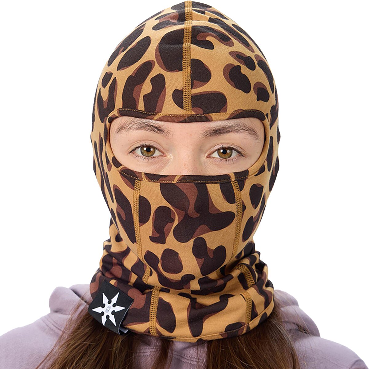 Airblaster Airblaster Ninja Face Mask Dark Leopard, One Size - $34.95 at Backcountry.com