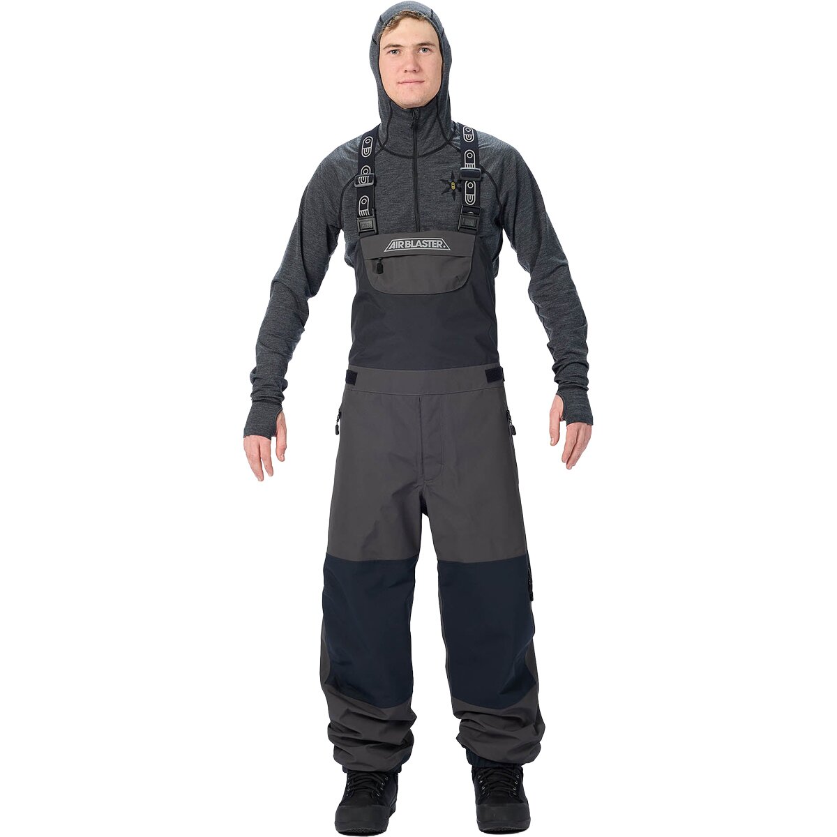 Airblaster Airblaster 3L Drop Tail Bib Pant - Men's Vintage Black, M - $369.95 at Backcountry.com