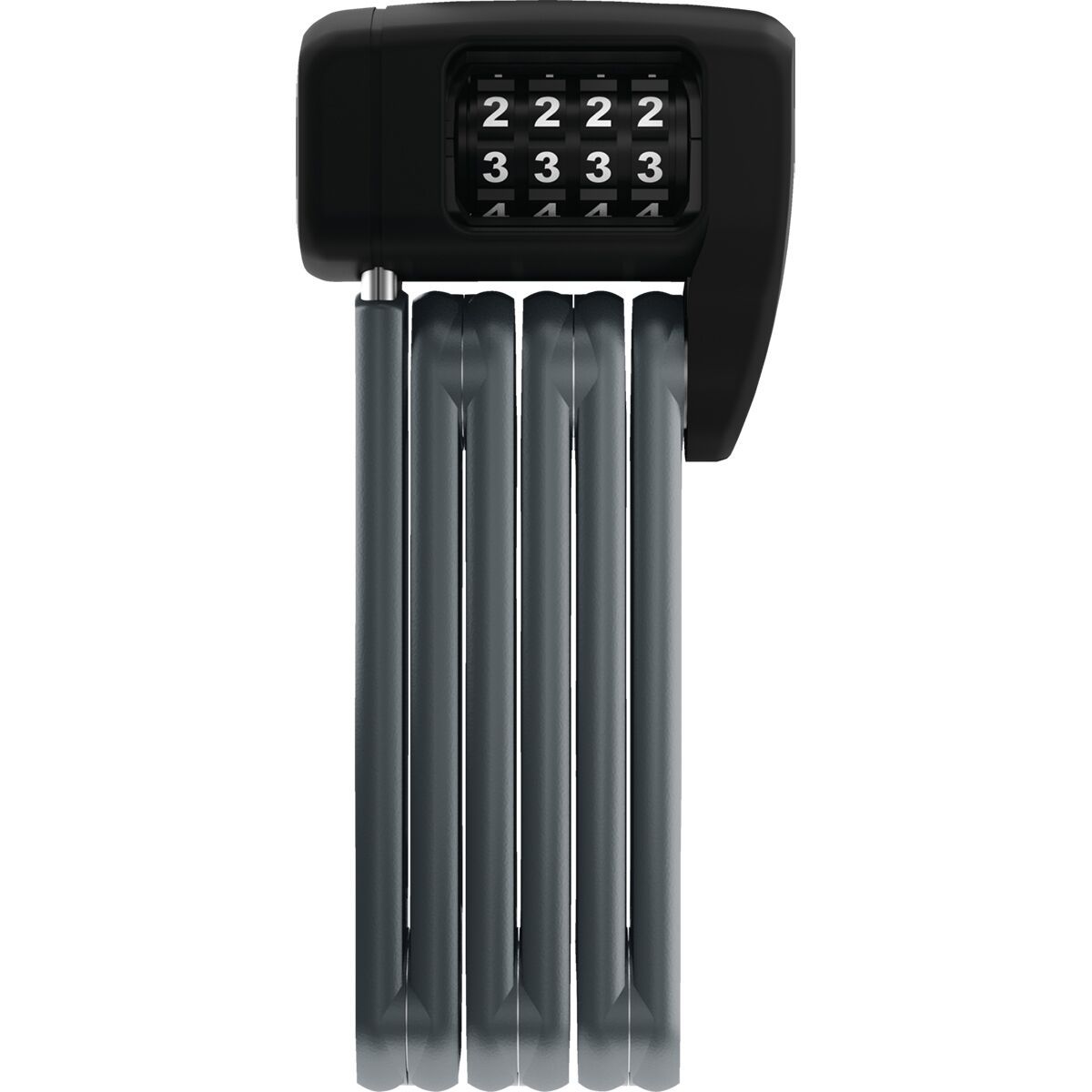 Image of Abus Bordo Lite 6055C Mini Combo Folding Lock Black, 5mm x 60cm