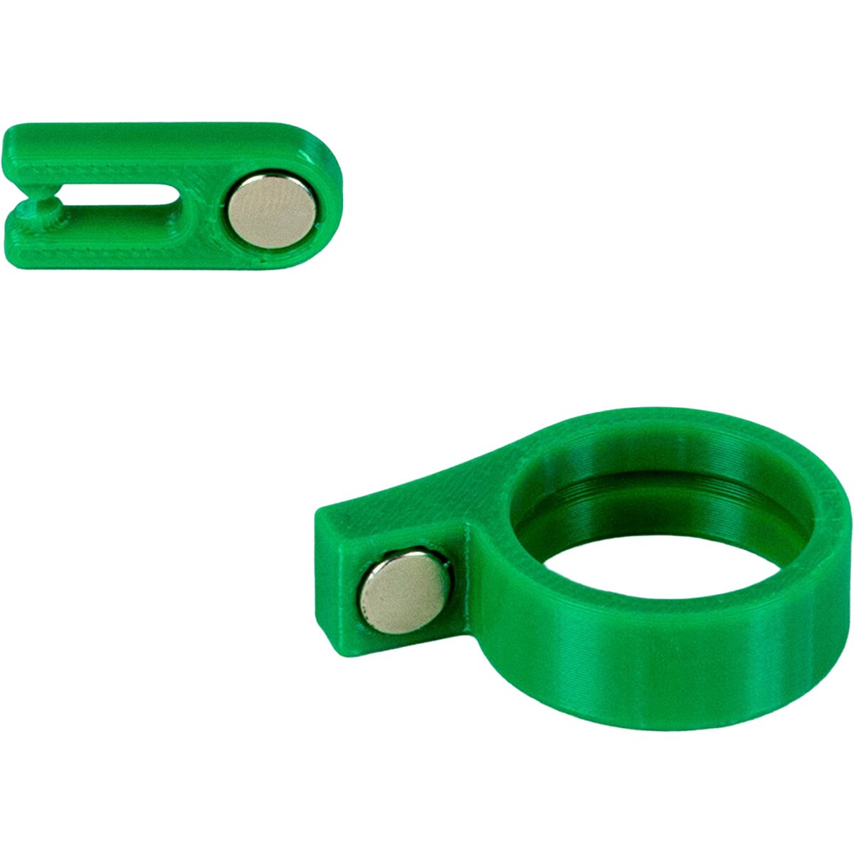 Image of Abbey Bike Tools Whip it Chain Holder Magnets Green, One Size