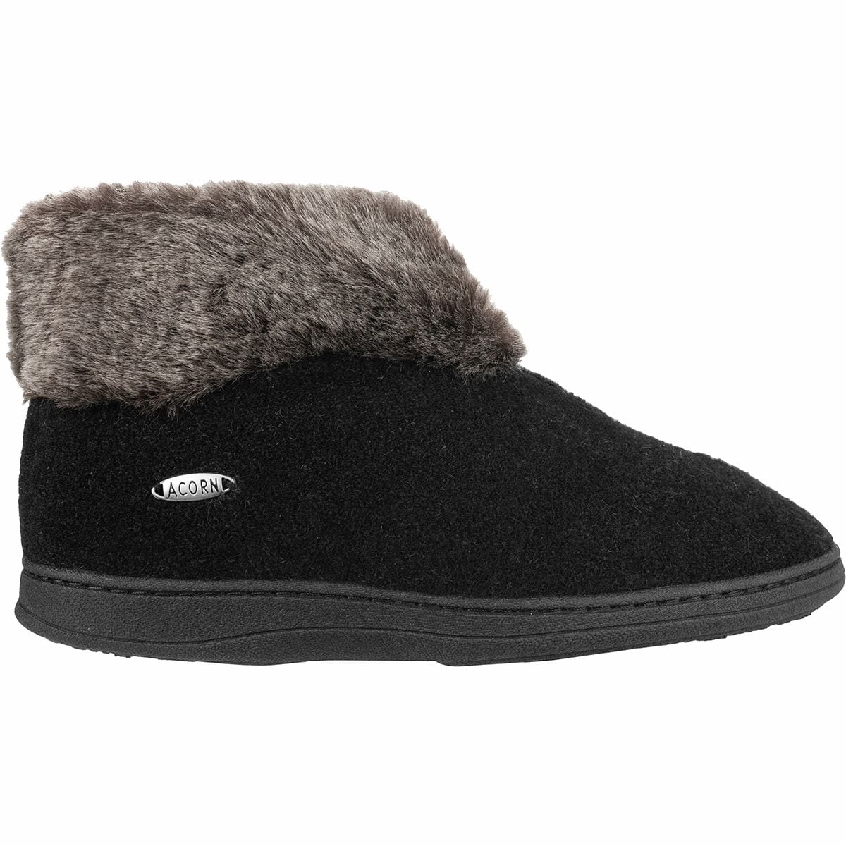 Acorn faux chinchilla clearance slipper bootie