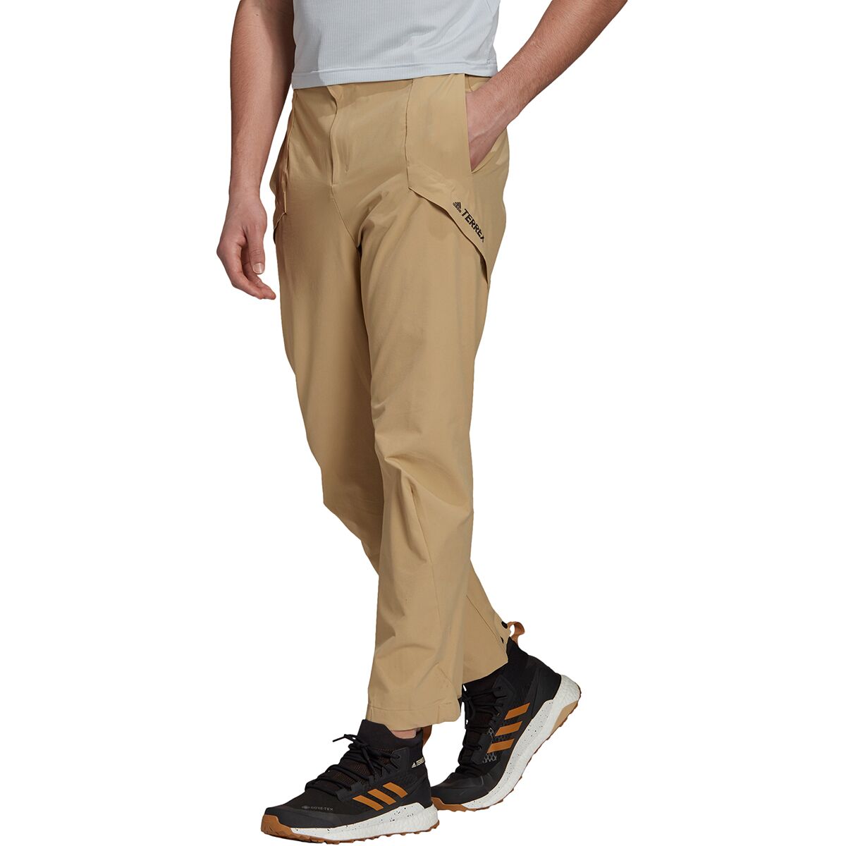 adidas Outdoor Mens Swift All Season Pants Utility Black 34  Mens  outfits Outdoor men Mens pants