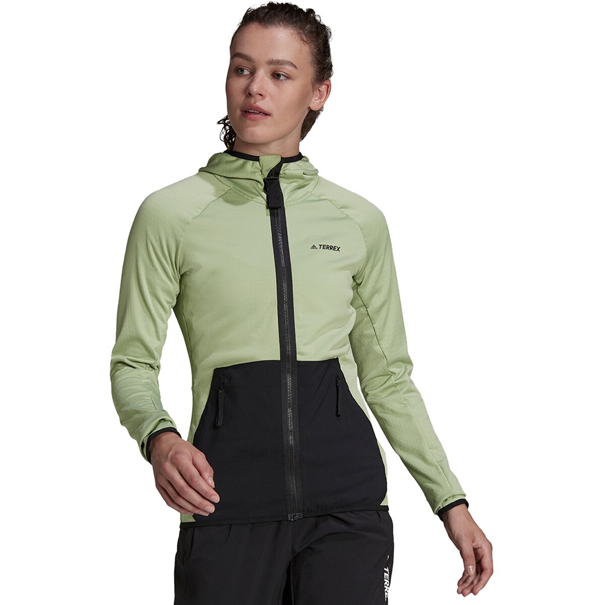 Adidas Outdoor Terrex Tech Fleece Light Hooded Jacket - Women's product image