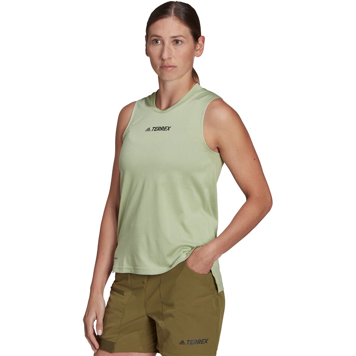 Adidas Outdoor Multi PrimeGreen Tank Top - Women's product image
