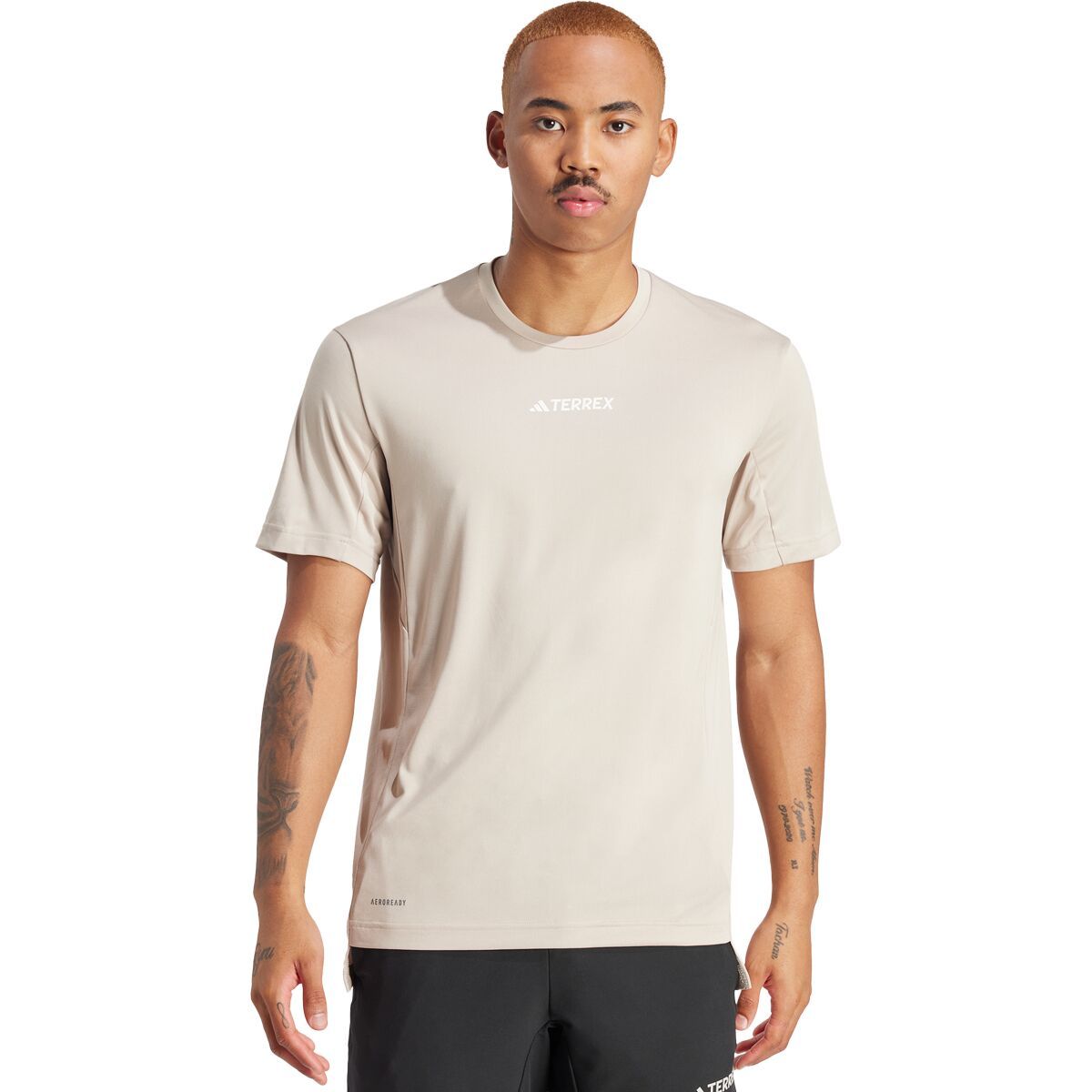 Image of Adidas TERREX Terrex Multi T-Shirt - Men's Wonder Beige, M